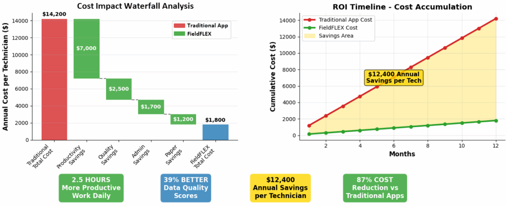 Cost impact and mobile ROI timeline